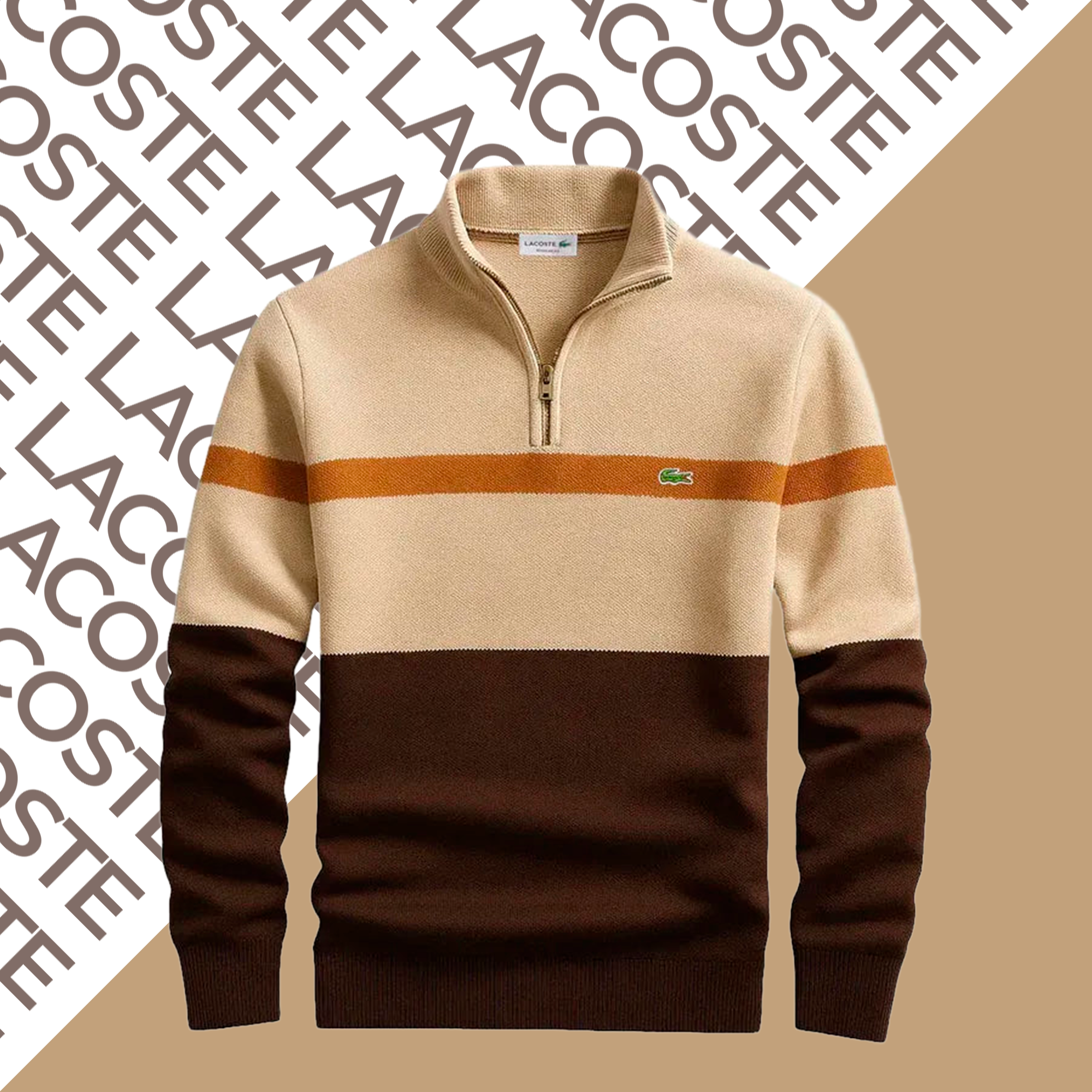 Maglione con cerniera premium
