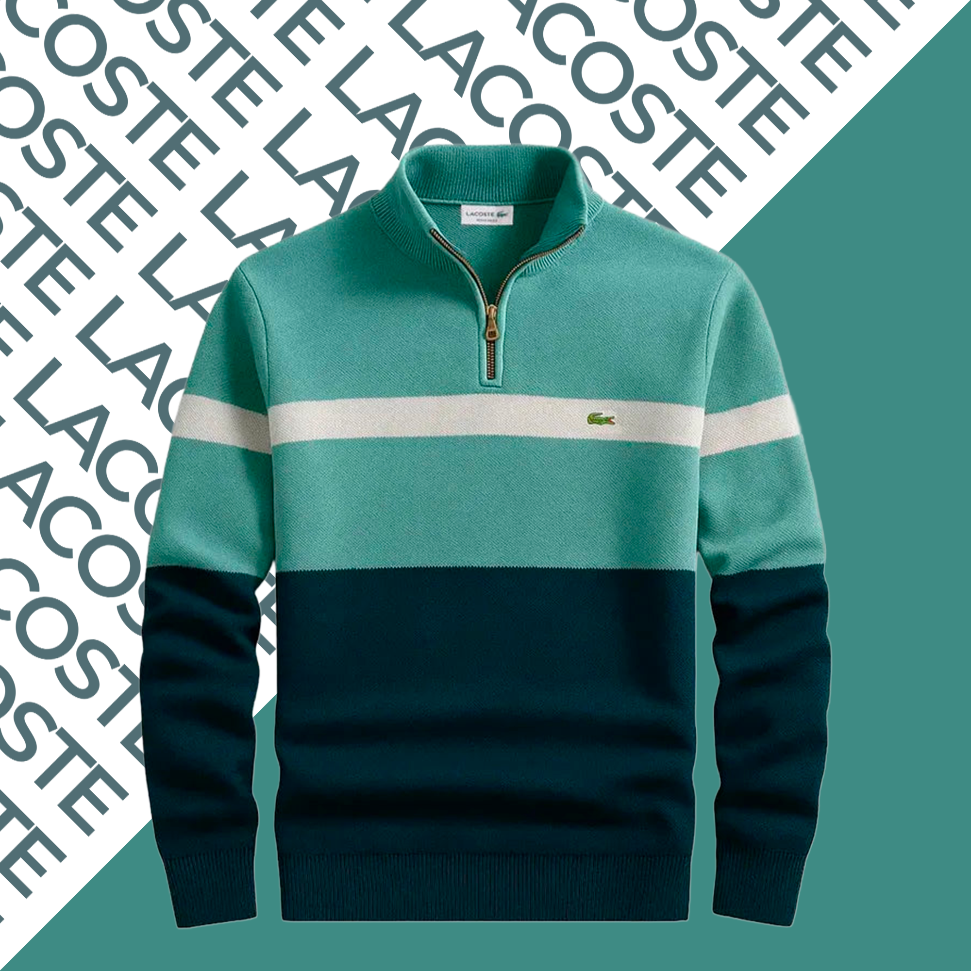 Maglione con cerniera premium