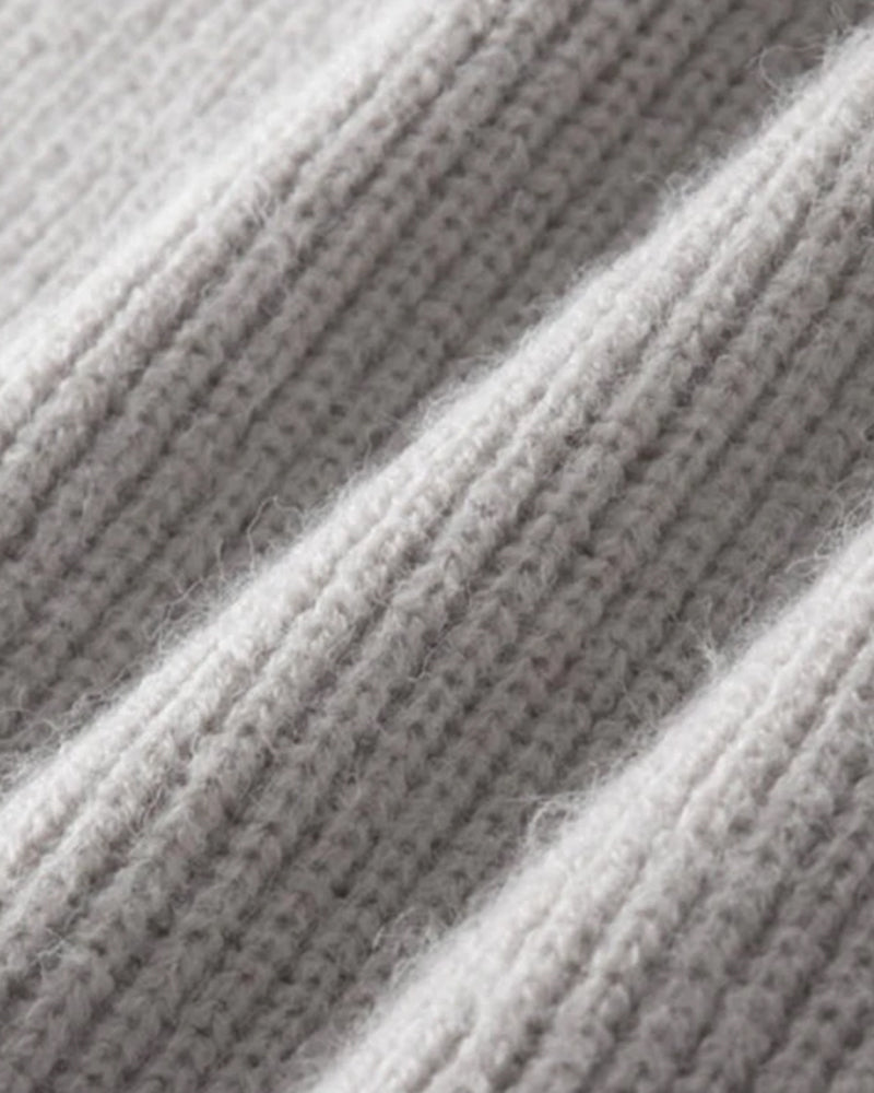 AMALFI Woll-Gilet mit durchgehendem Reißverschluss