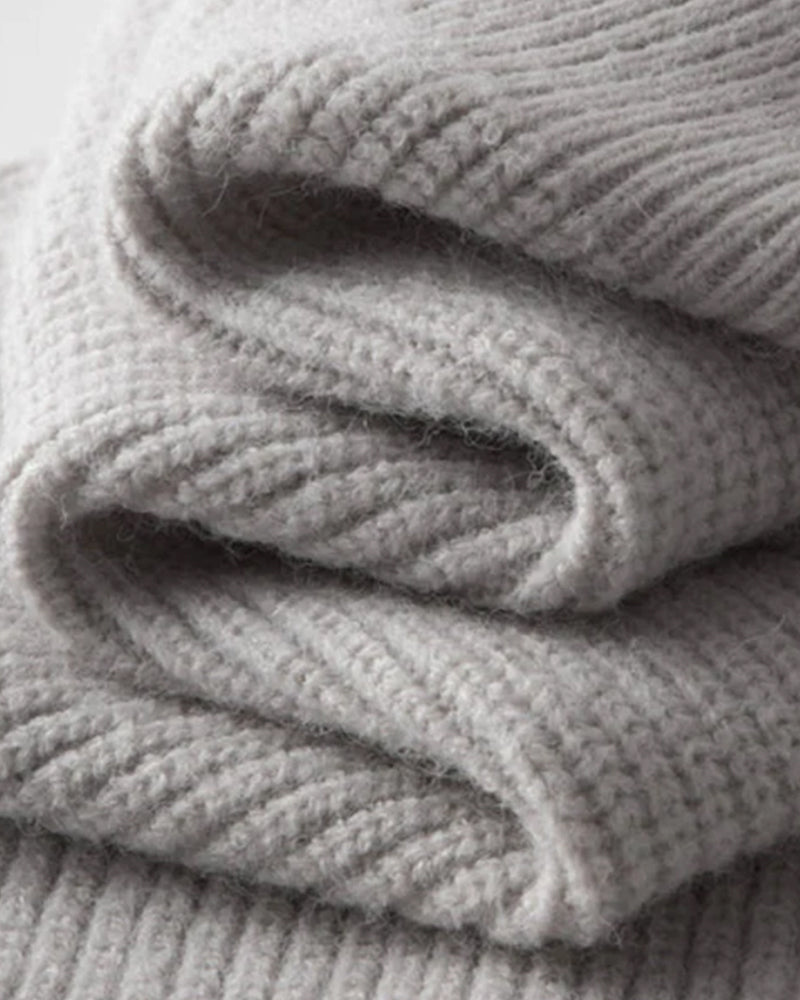 AMALFI Woll-Gilet mit durchgehendem Reißverschluss